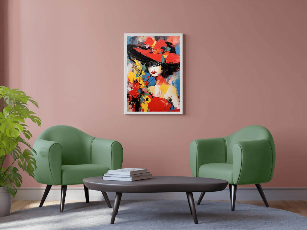 Flower Bride Painting - beink online art store