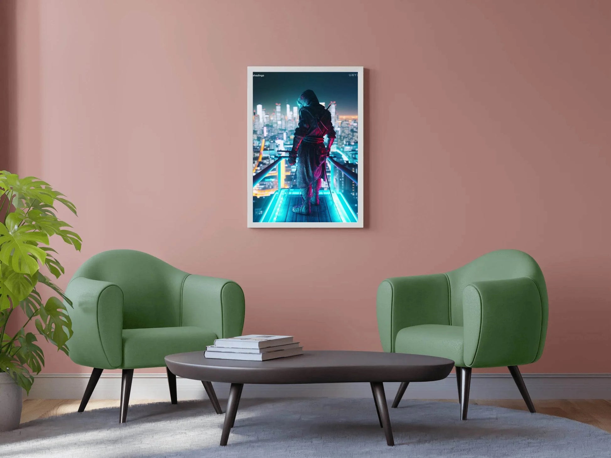 Guardian Ninja Anonymous Wall Art - beink online art store