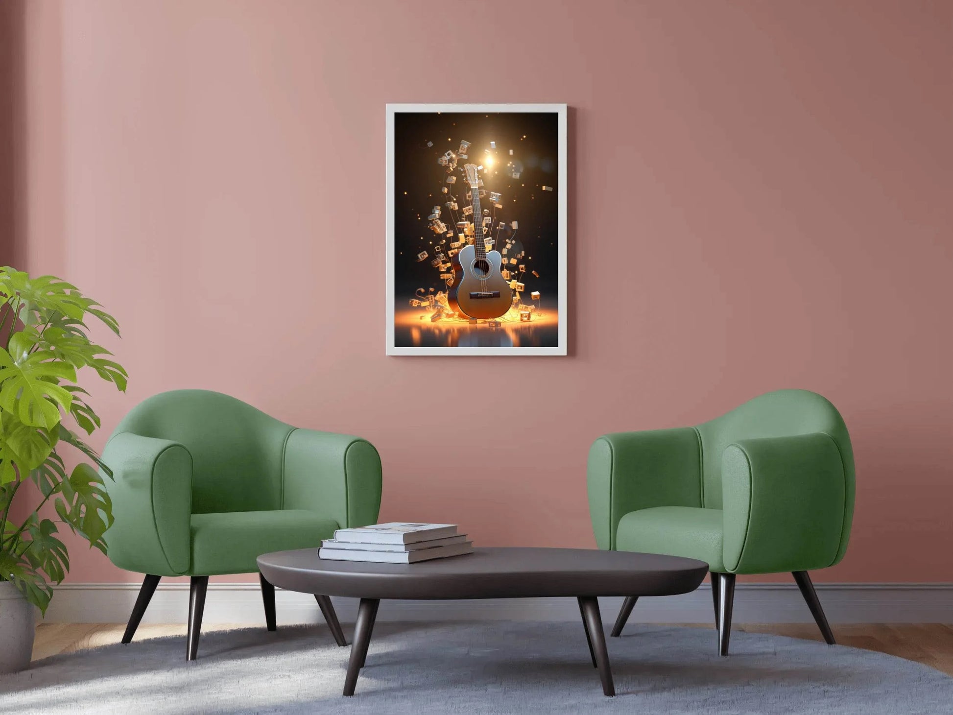 Brilliant Electric Guitar Wall Art - beink online art store