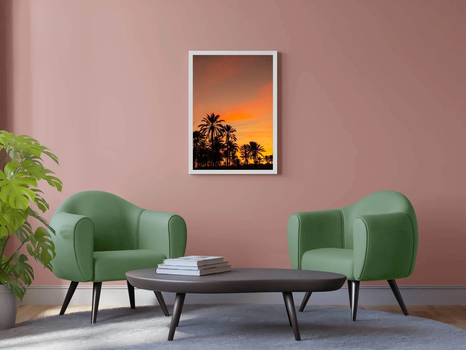 A Golden Sunset Wall Art - beink online art store
