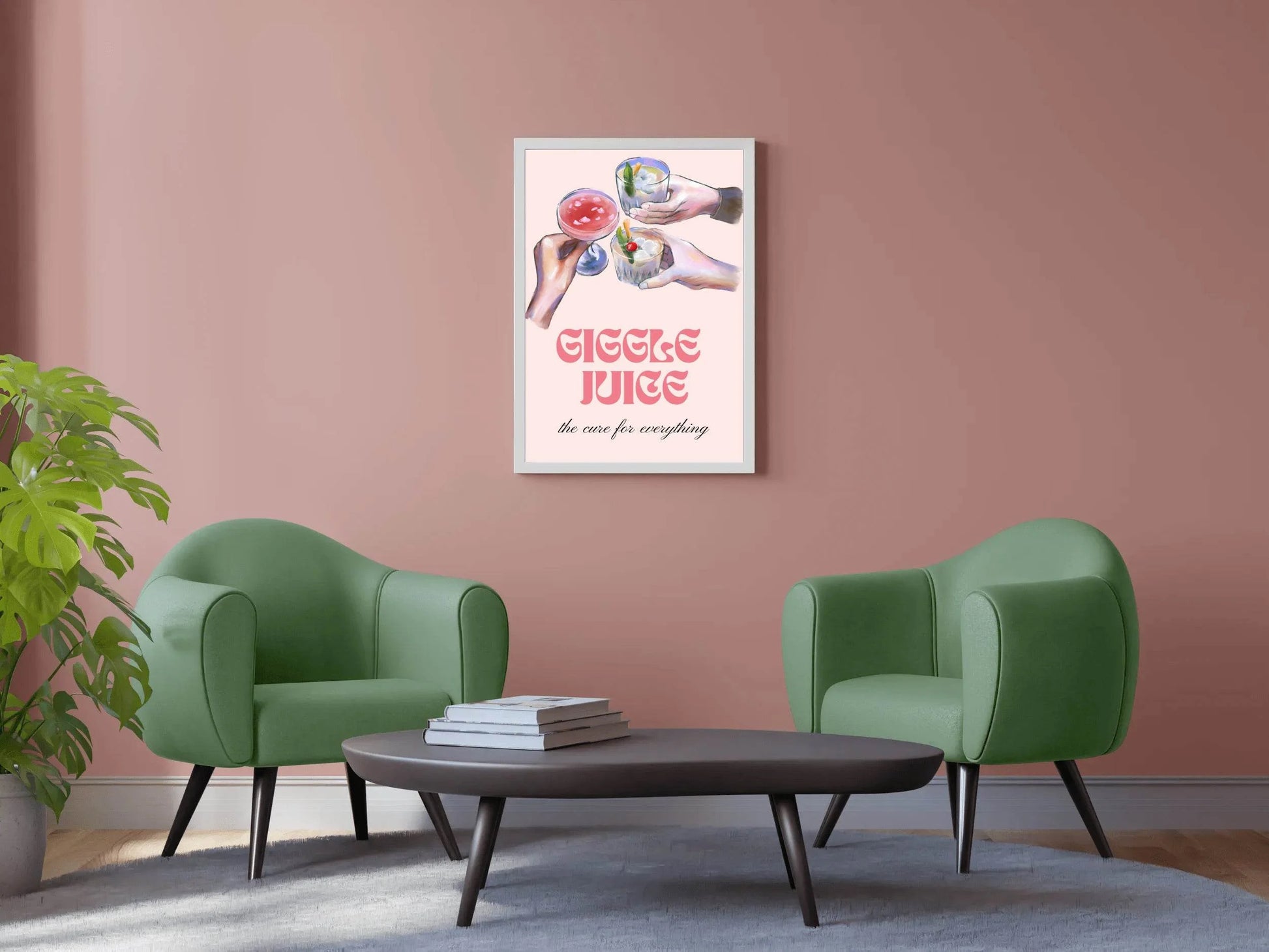Giggle Juice Wall Art - beink online art store
