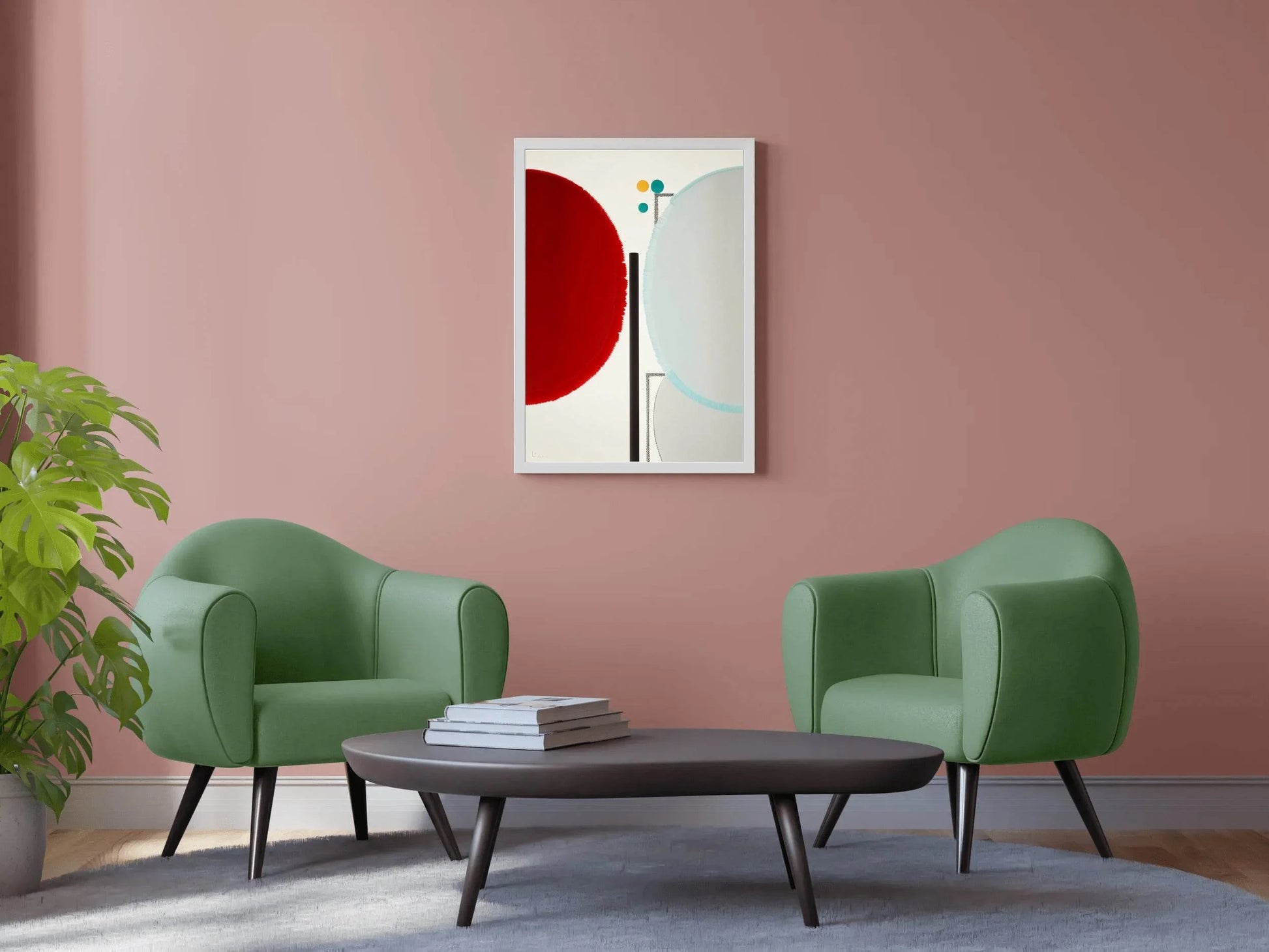 Creative Thinking Abstract Wall Art - beink online art store