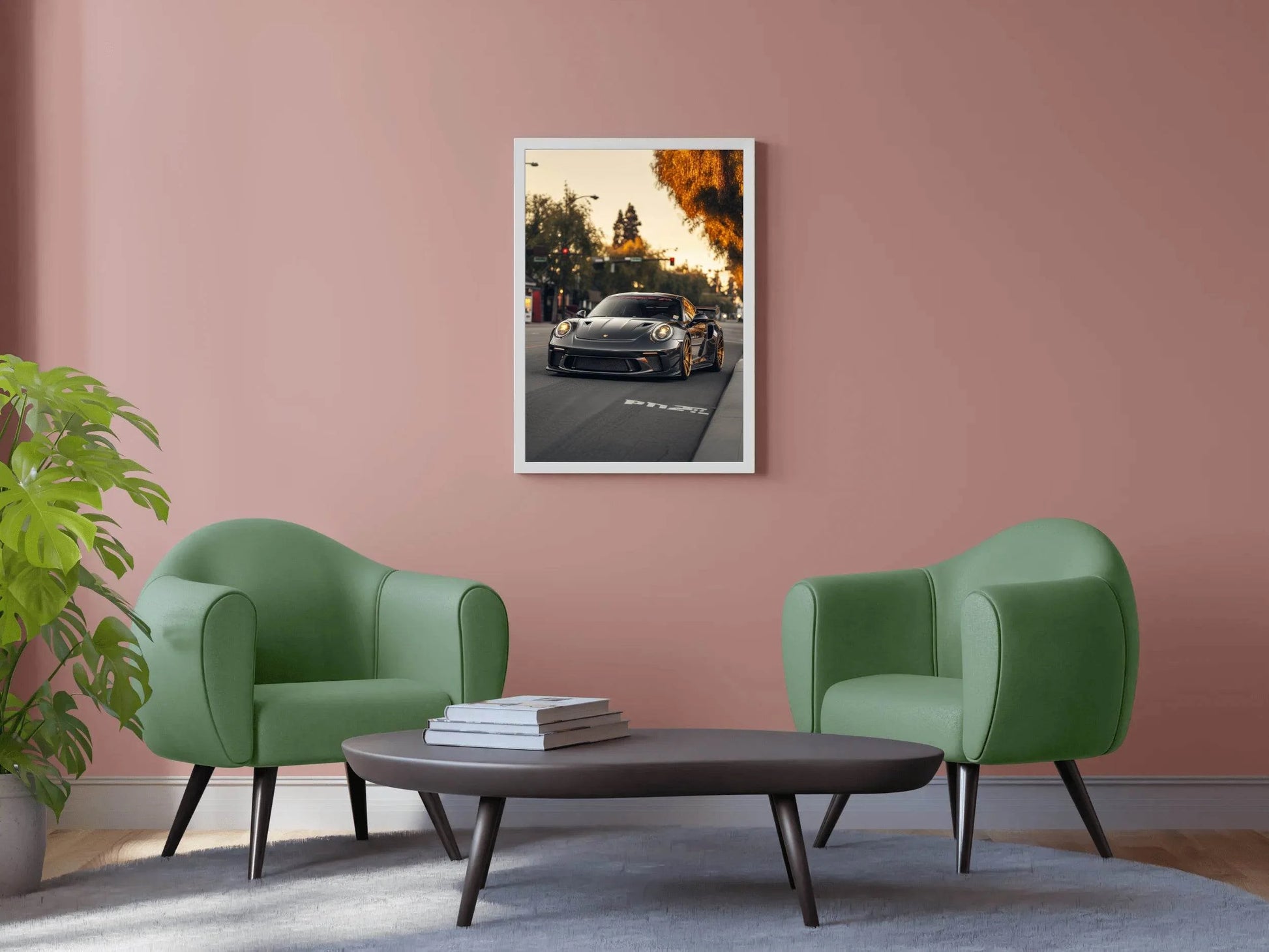 Porsche 718 Cayman Wall Art - beink online art store