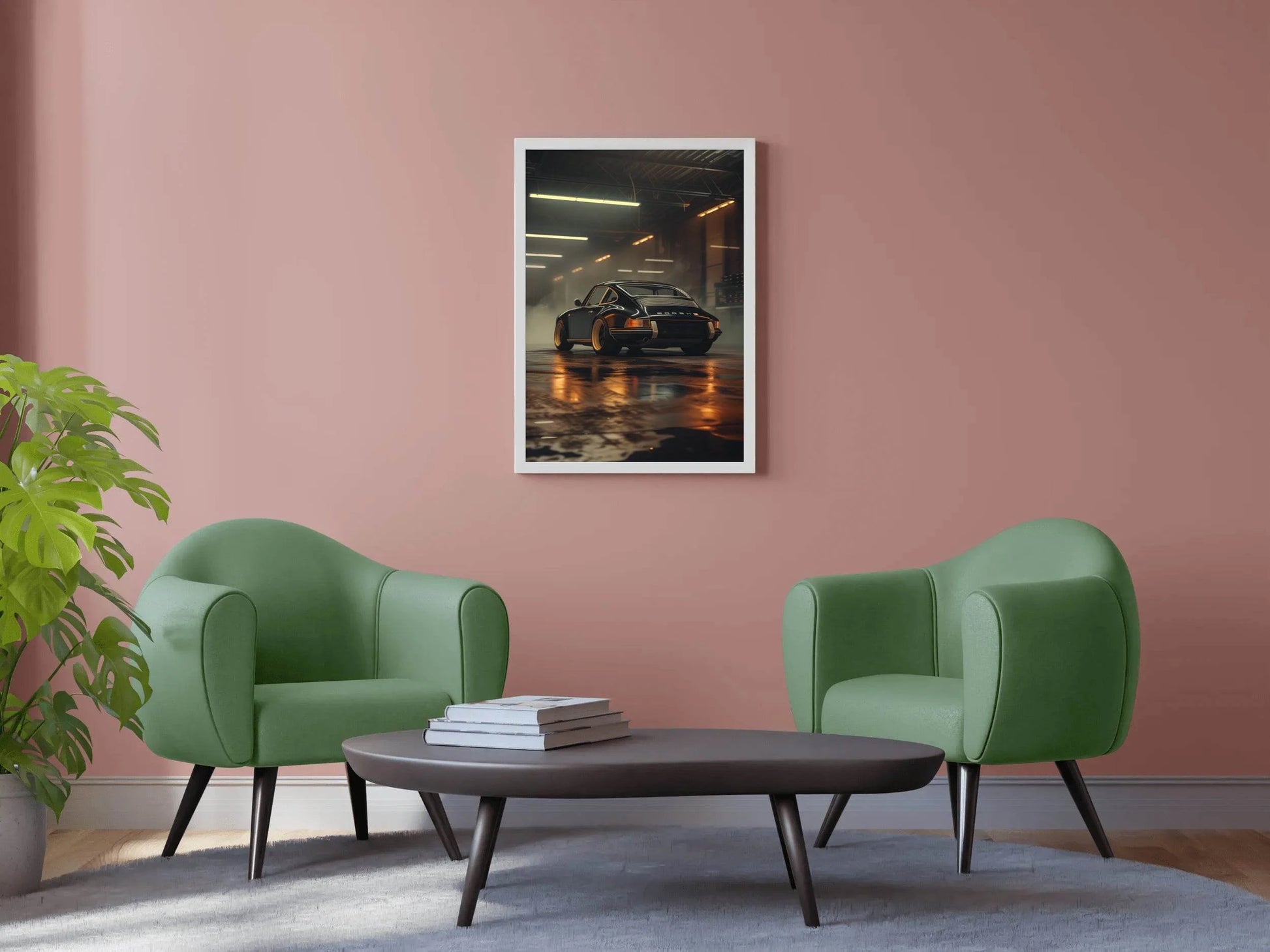 Porsche911 Spyder Canvas Wall Art - beink online art store