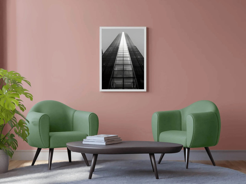Glass Tower Wall Art - beink online art store