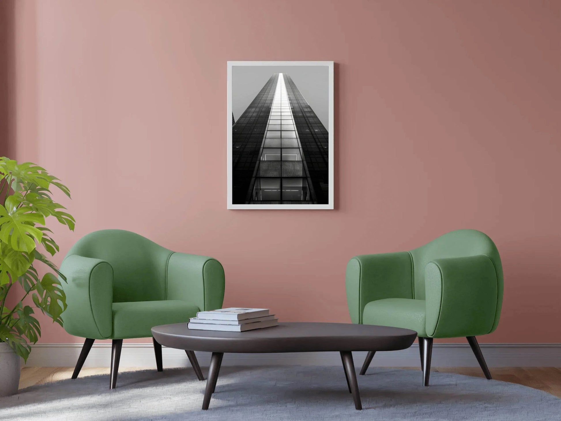 Glass Tower Wall Art - beink online art store