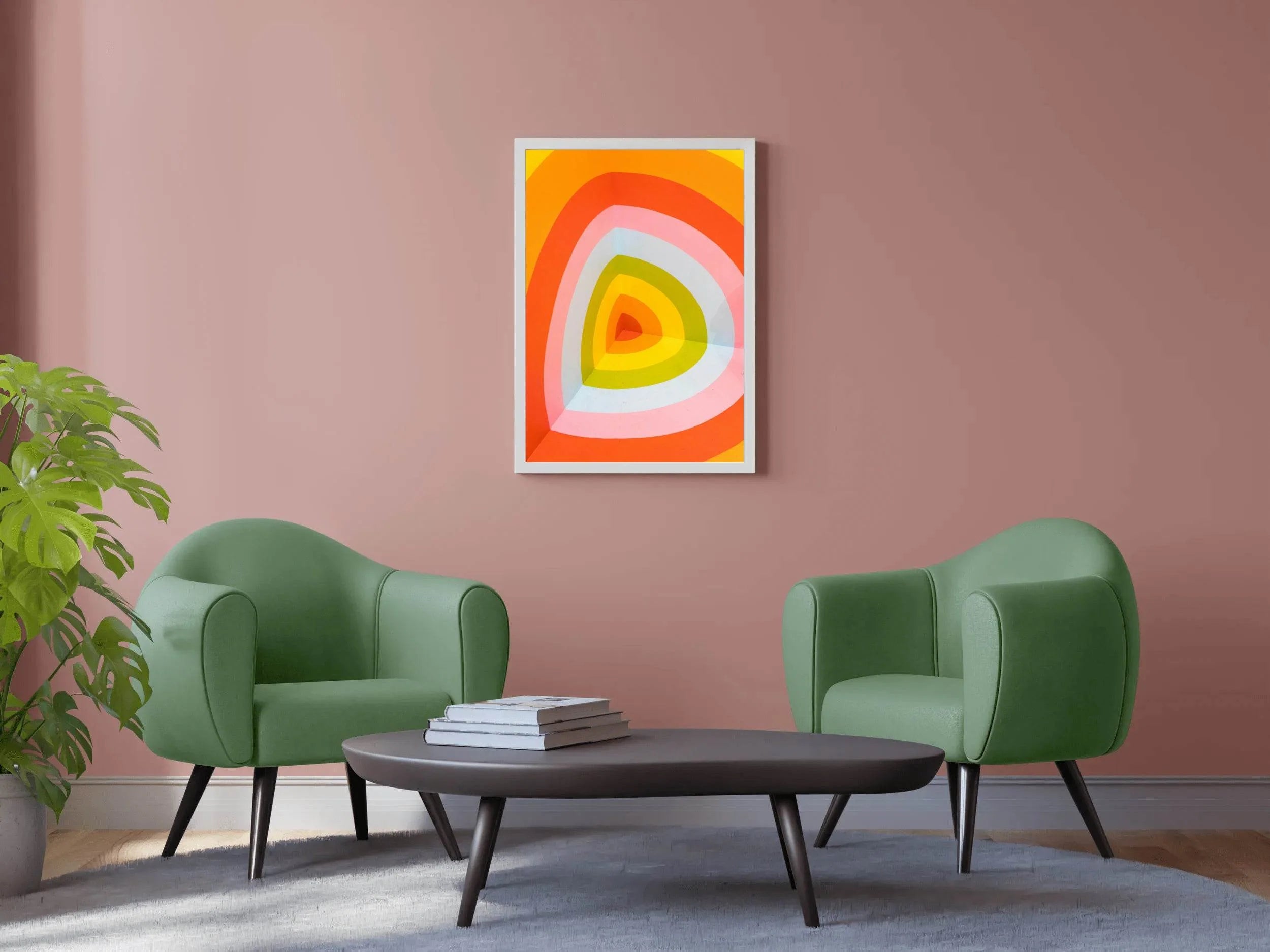 Colorful Paper Abstract Wall Art - beink online art store