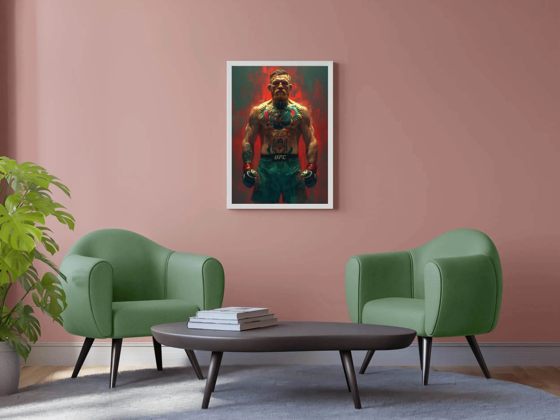 Master Flame Sports Aesthetic Wall Art Poster for Living Room, Home & Wall Decor | McGregor - beink online art store