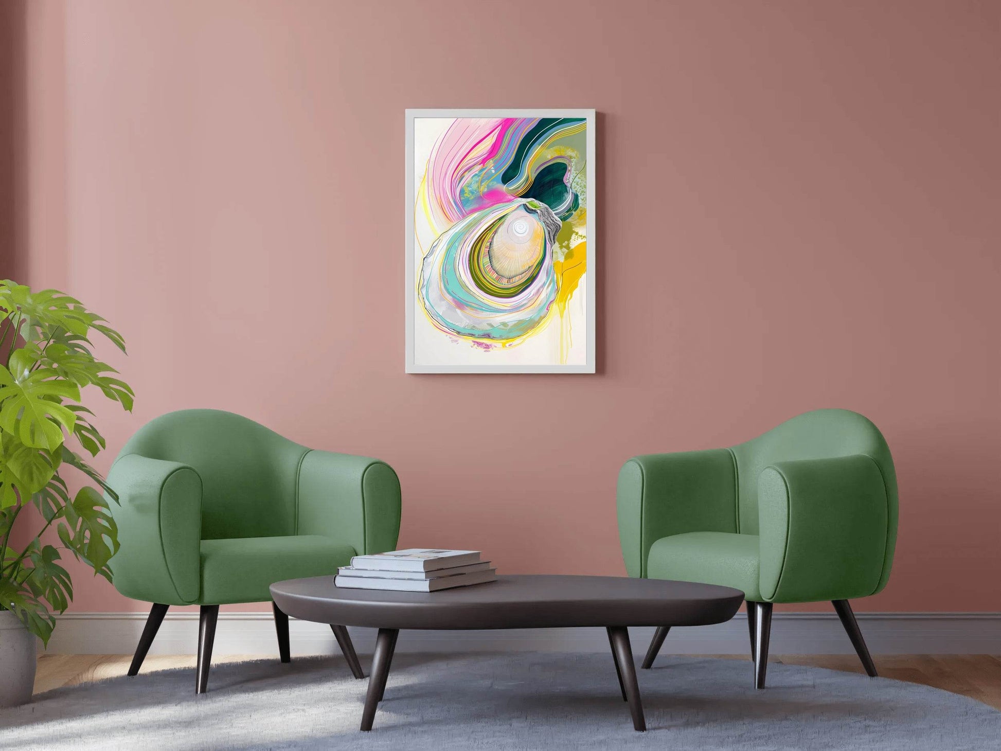 Colorful Watercolor Abstract Digital Art - beink online art store