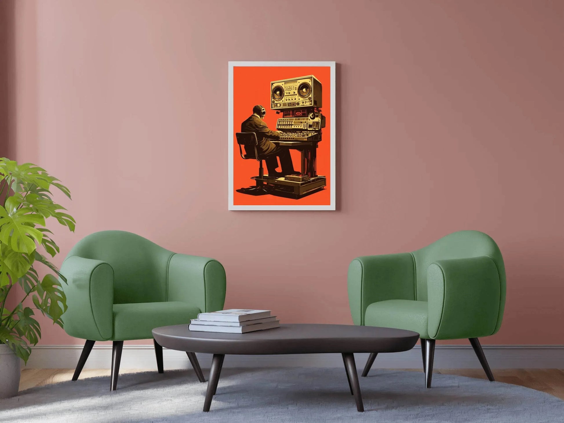 Radio Technology Integration System Wall Art - beink online art store