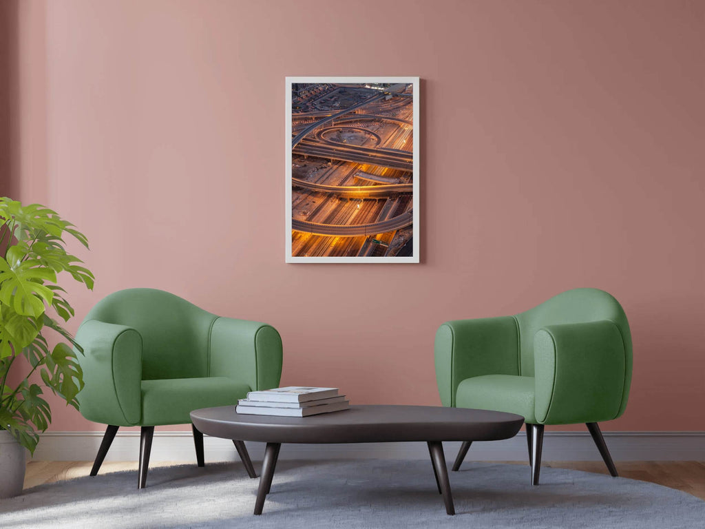 Flow of the City Wall Art - beink online art store
