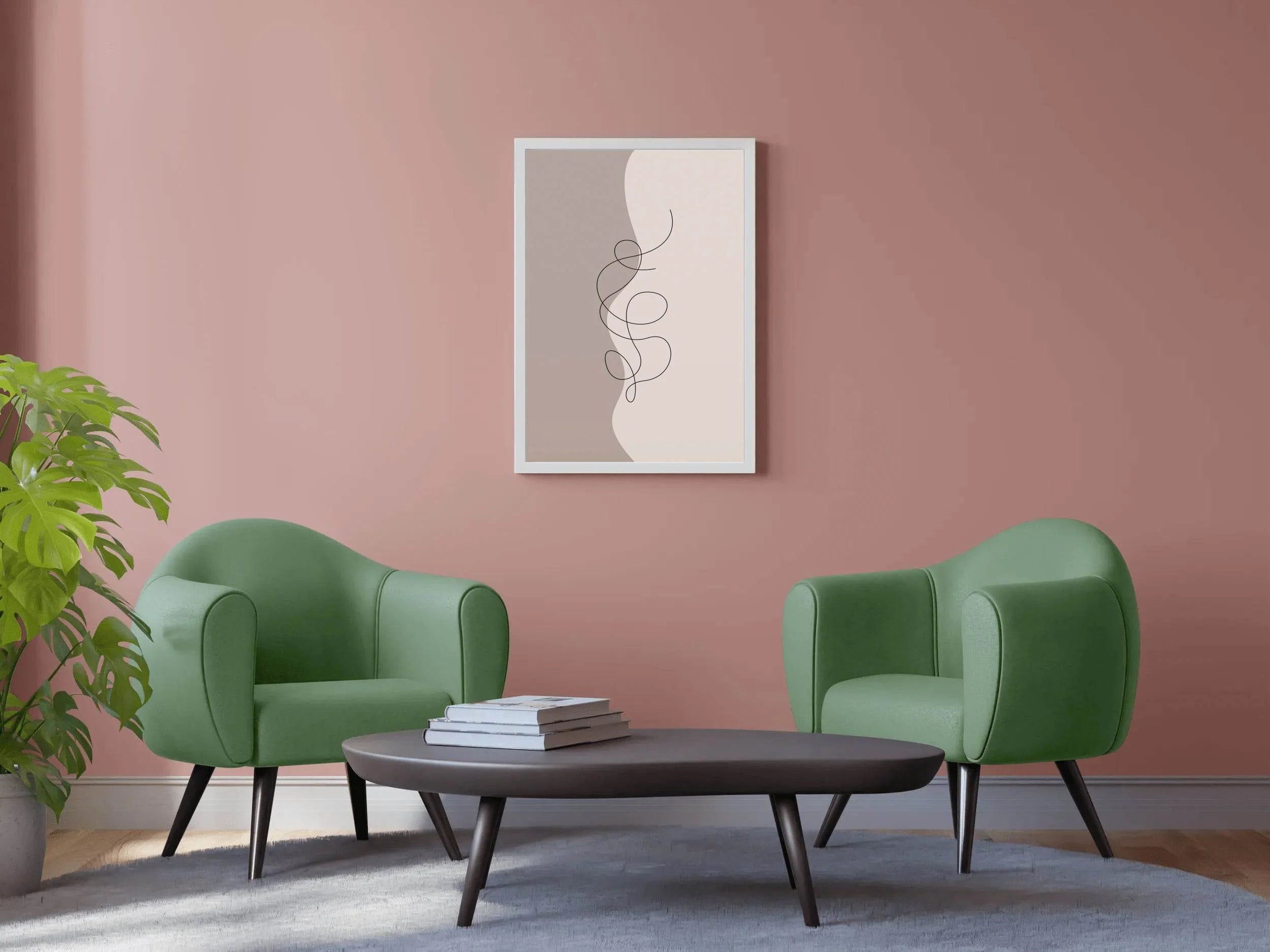 Boho Lines Poster Wall Art - beink online art store