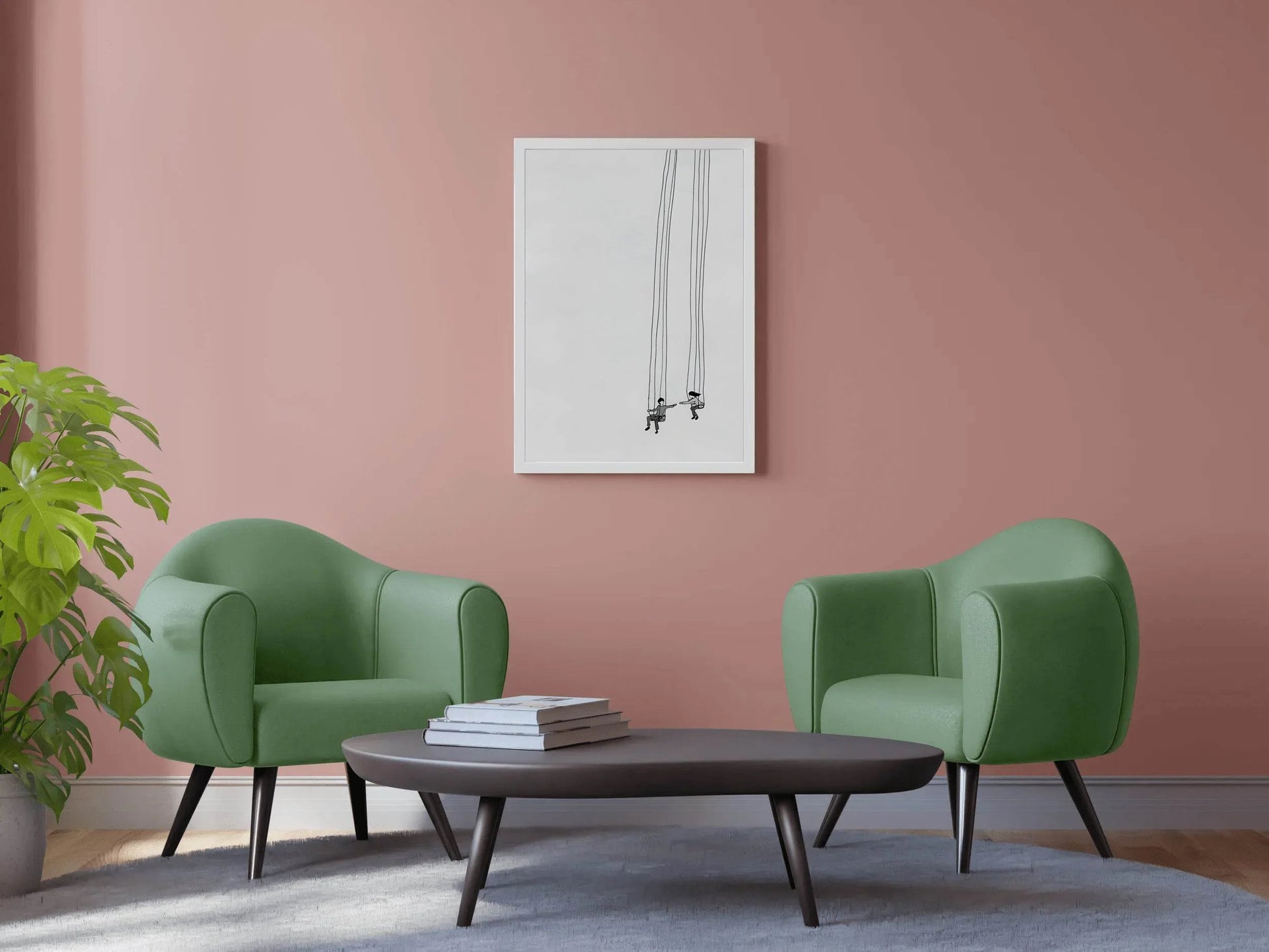 Swinging Dreamsm Modern Wall Art - beink online art store