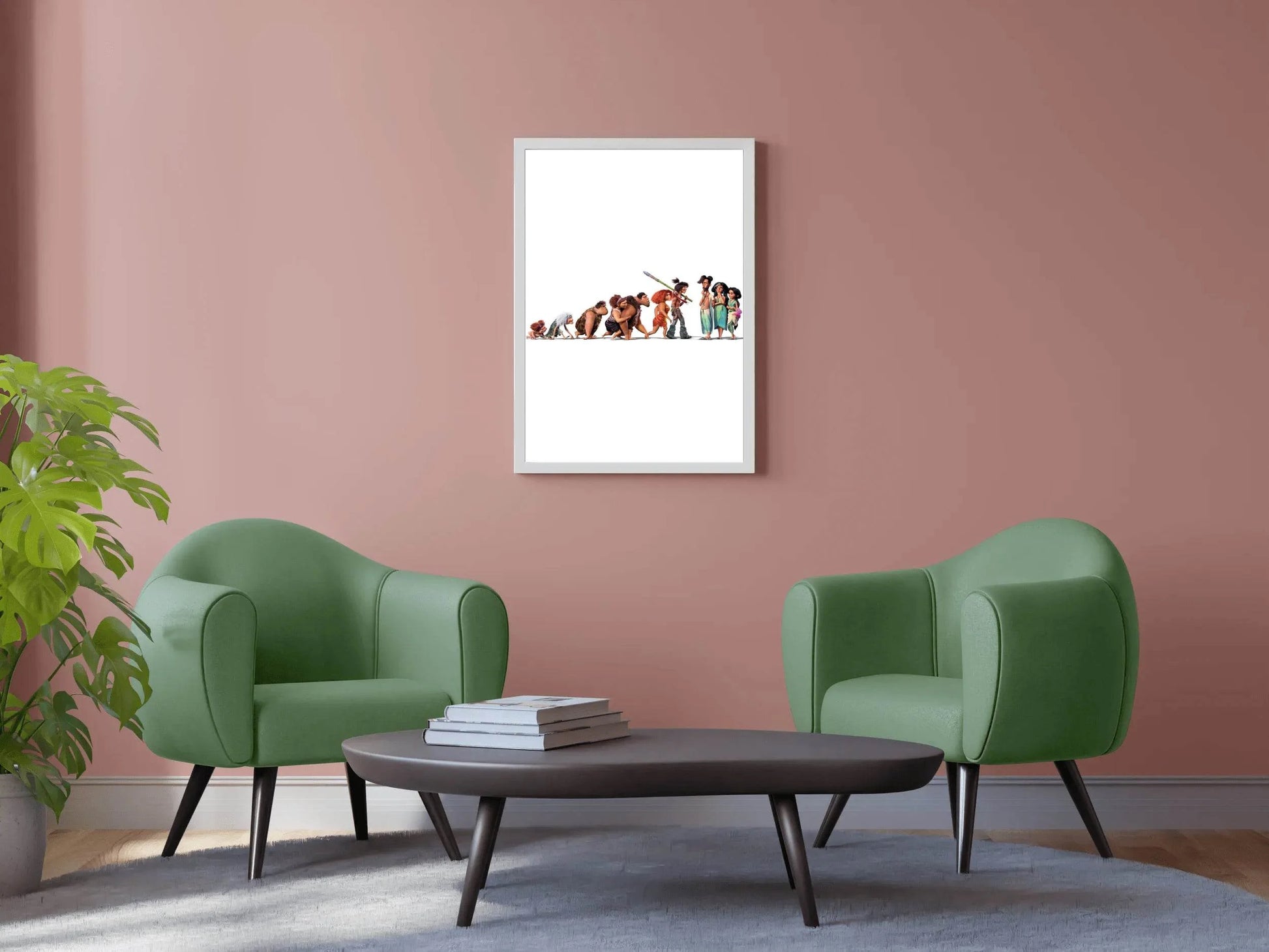 The Croods Evolution A Family's Journey Through Time Wall Art - beink online art store