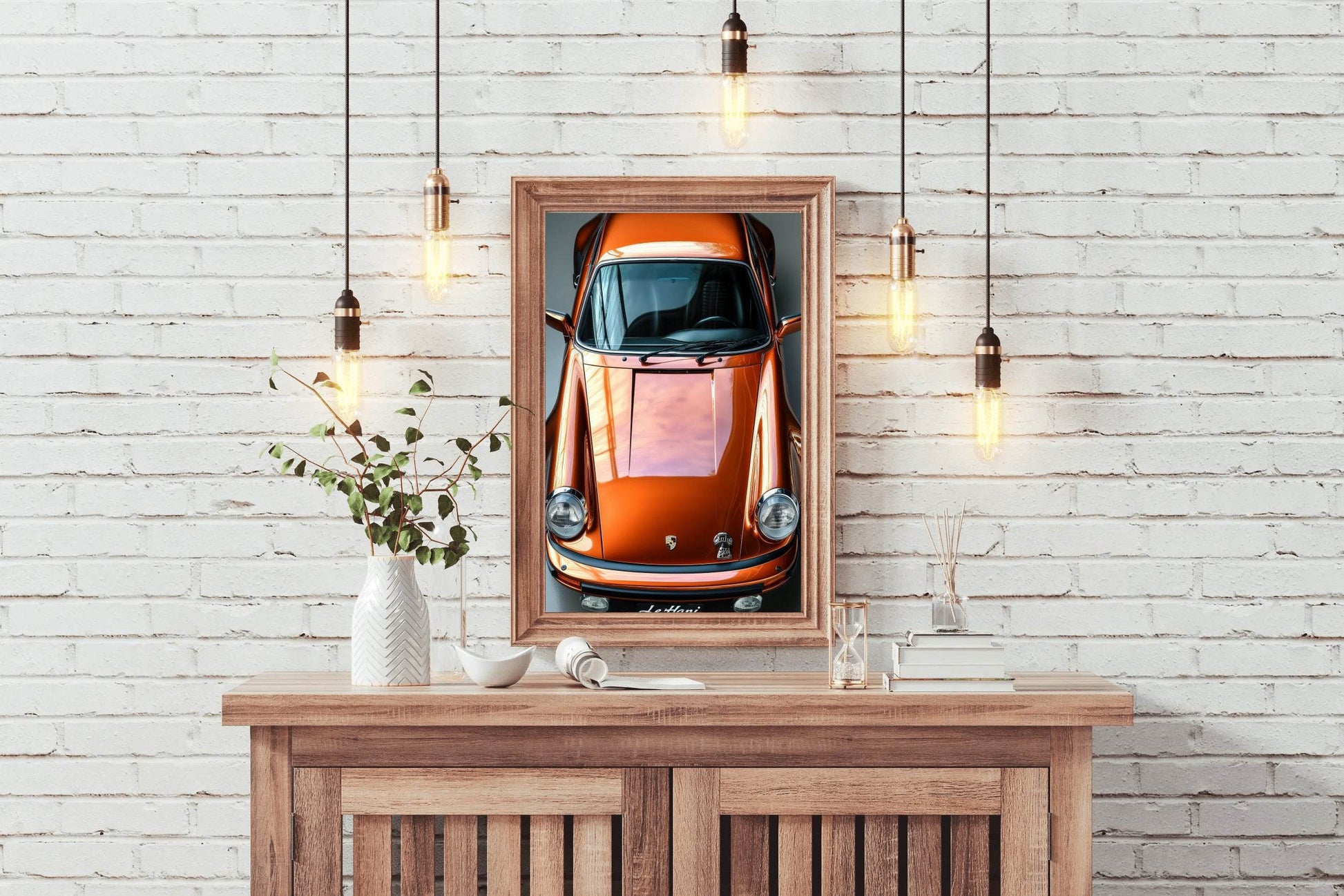 Porsche 911 Widebody Wall Art - beink online art store