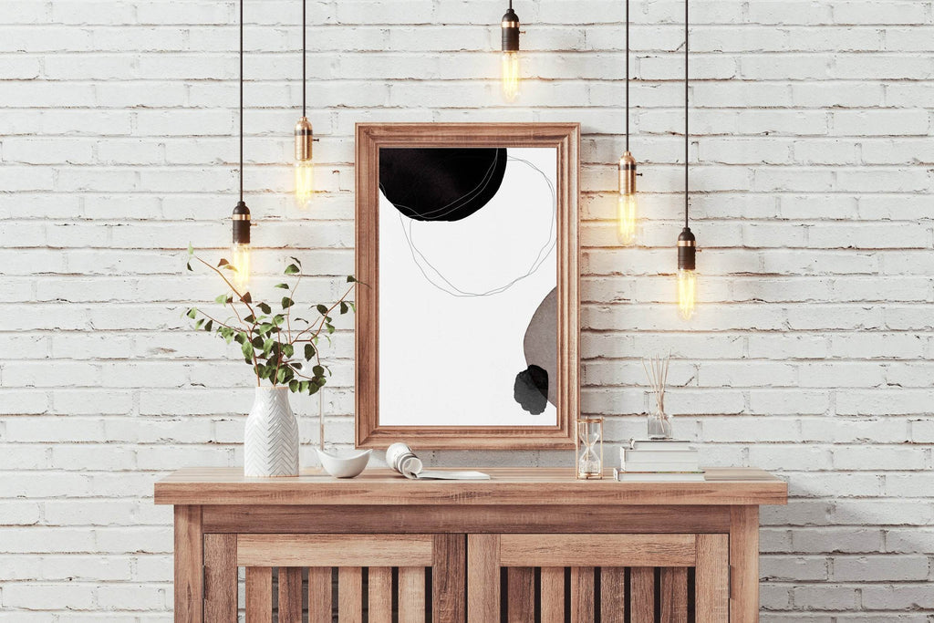 Handmade Shape Background Abstract Wall Art - beink online art store
