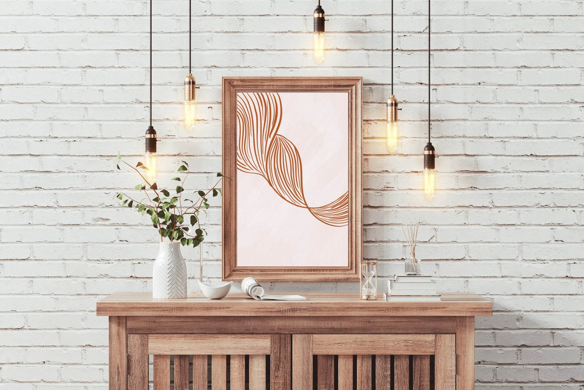 Twisted Threads of The Same Color Wall Art - beink online art store