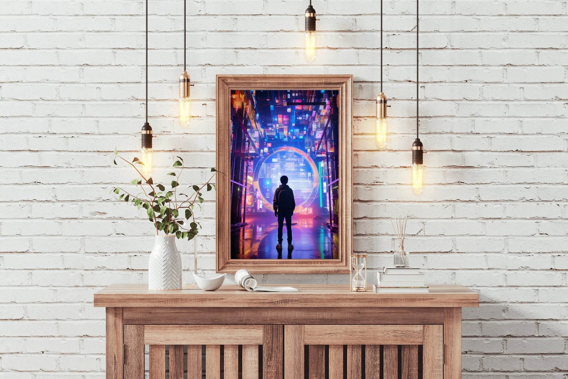 Against Technology Wall Art - beink online art store