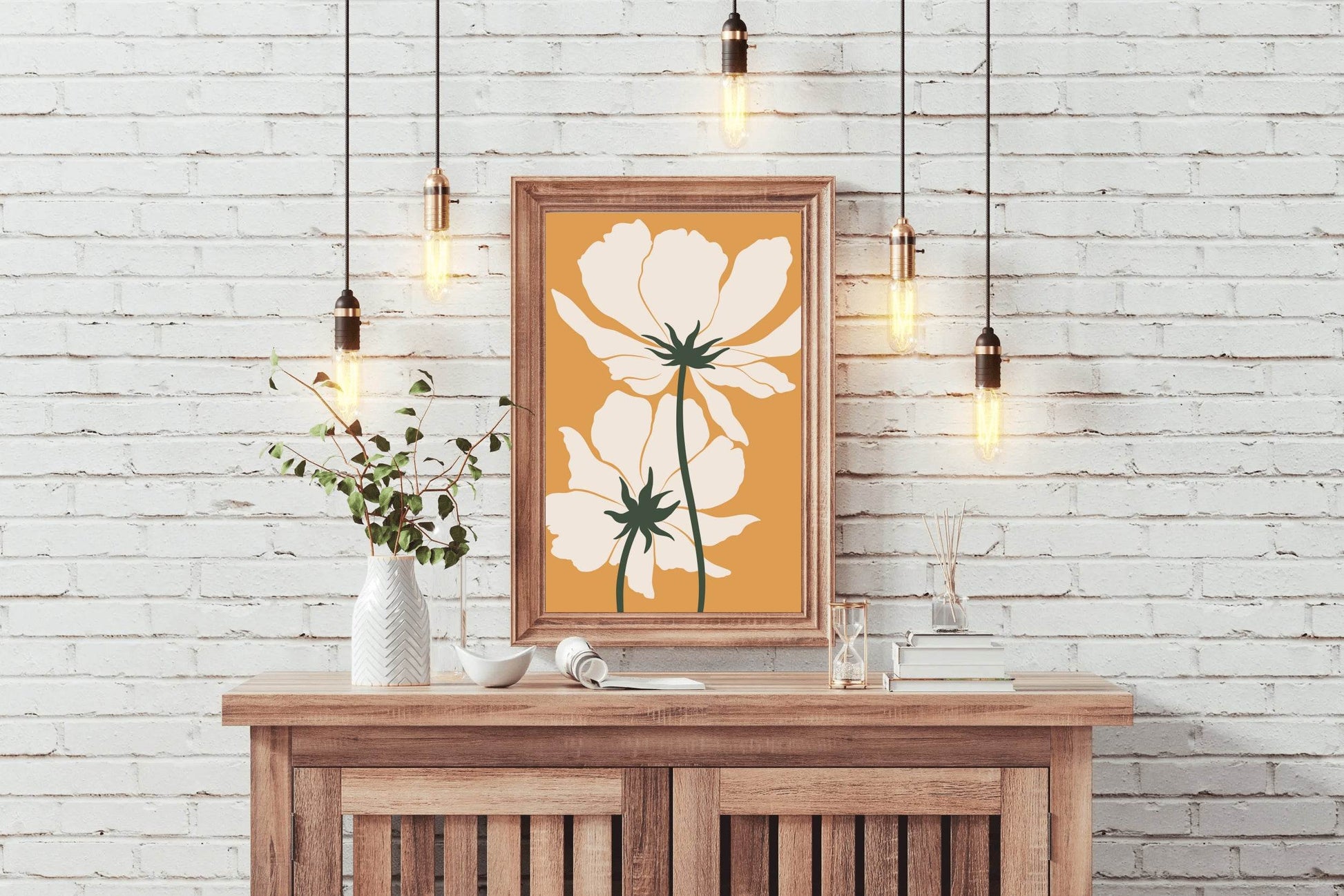 Beautiful Poppy Flowers Wall Art - beink online art store