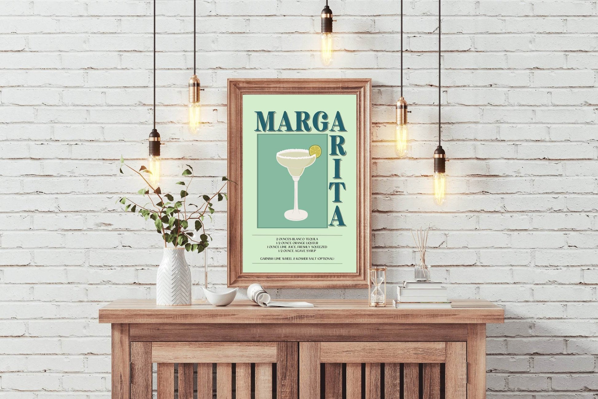 Fizzy Margarita Wall Art - beink online art store