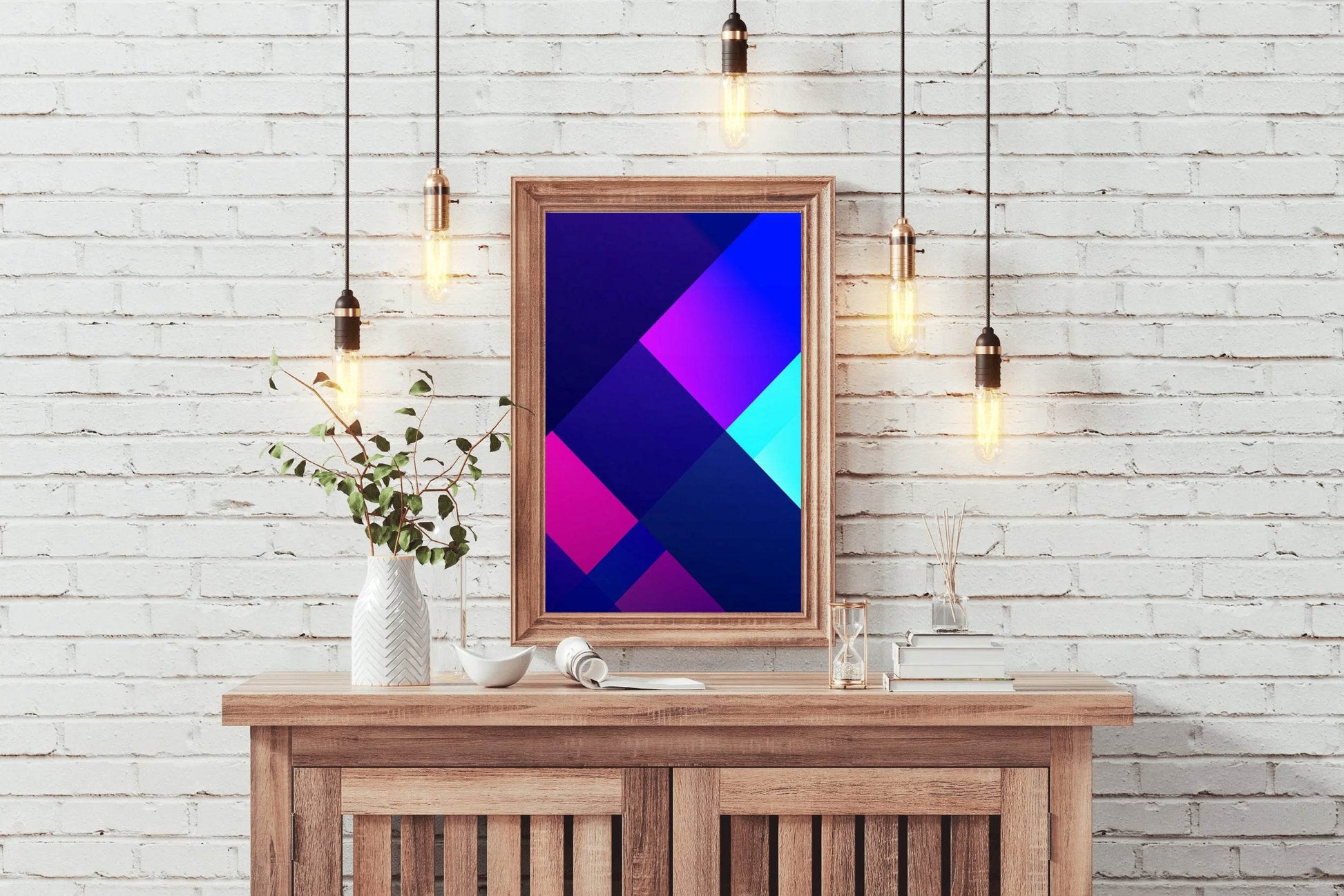 LED Style Abstract Wall Art - beink online art store