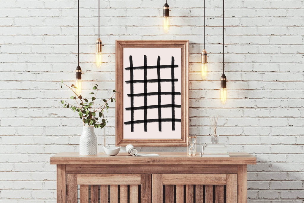 Hashtag With Pink Background Wall Art - beink online art store