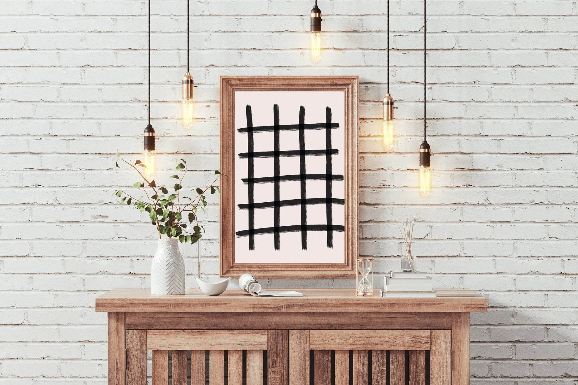 Hashtag With Pink Background Wall Art - beink online art store