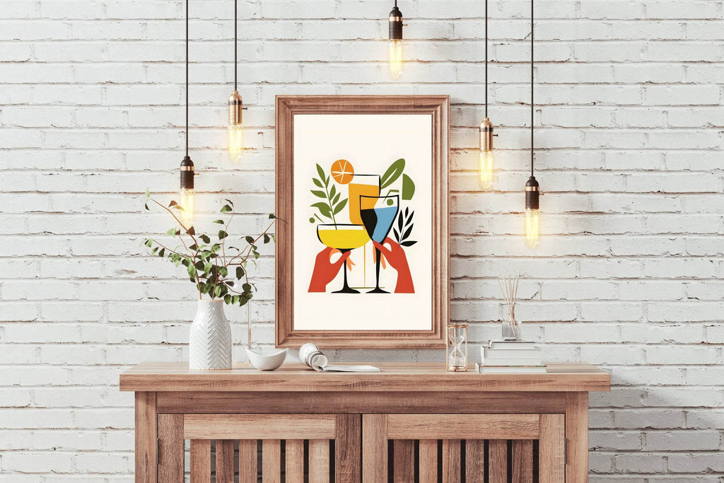 Cocktail Party Wall Art - beink online art store