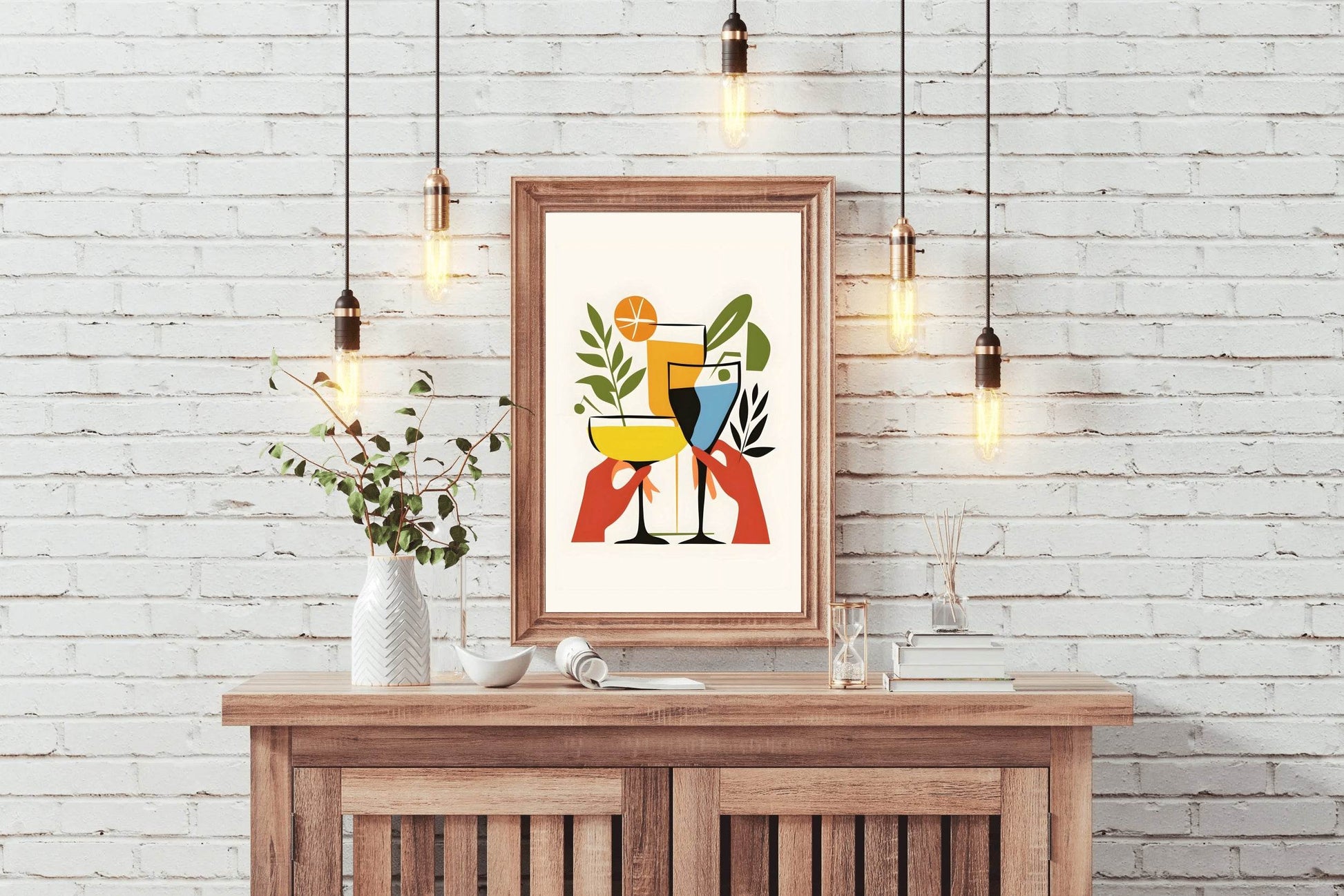 Cocktail Party Wall Art - beink online art store