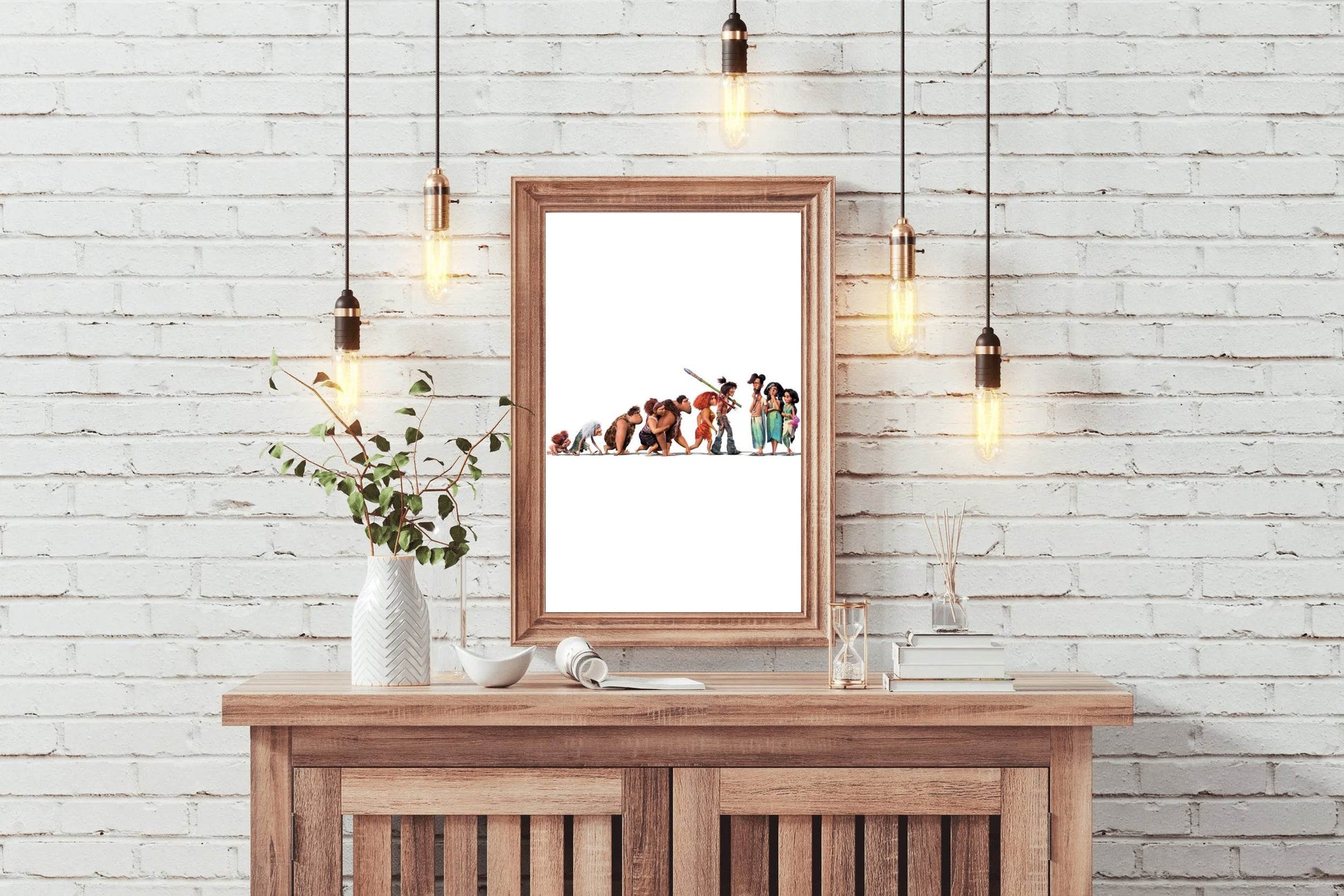 The Croods Evolution A Family's Journey Through Time Wall Art - beink online art store