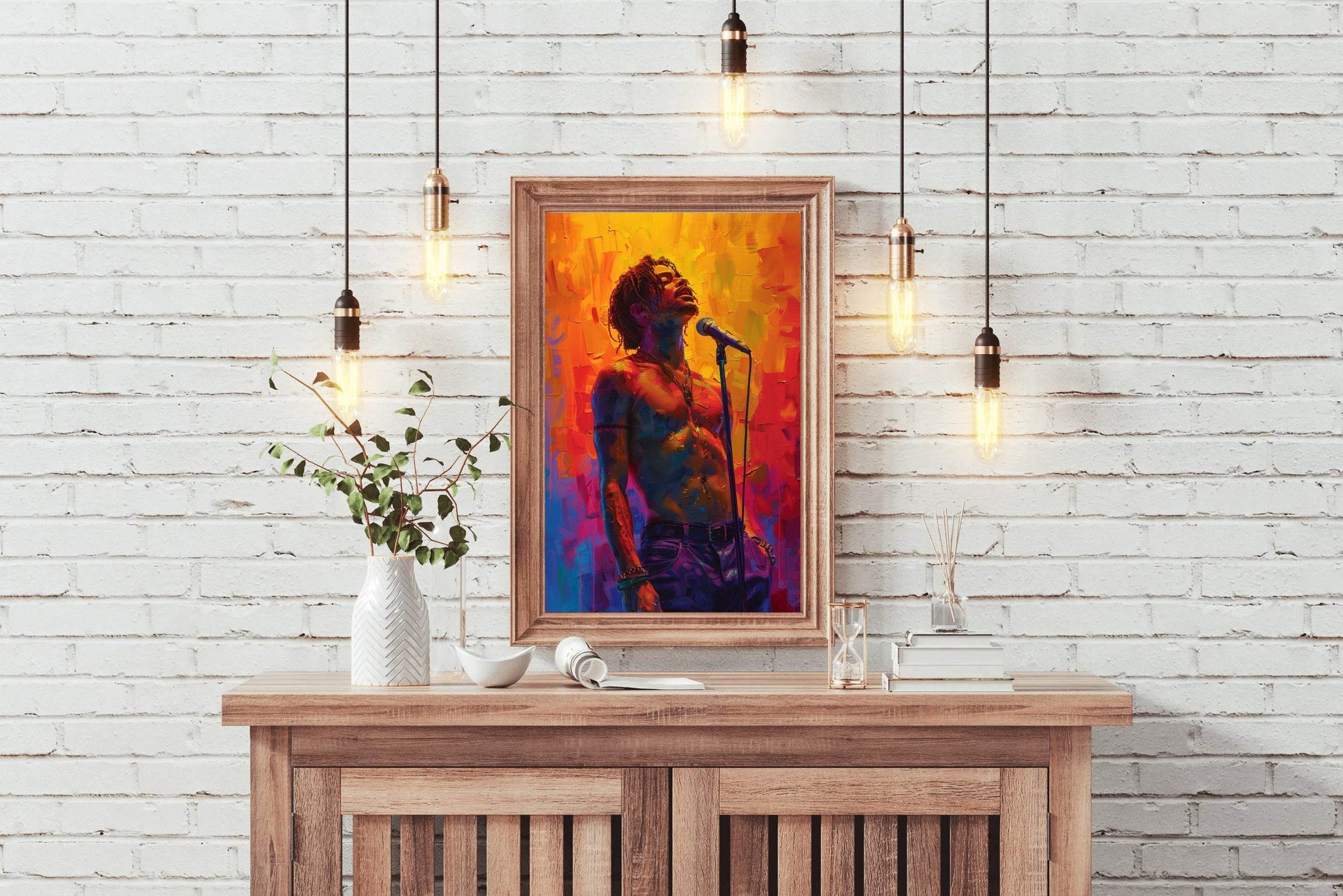 Drag King Performing Wall Art - beink online art store