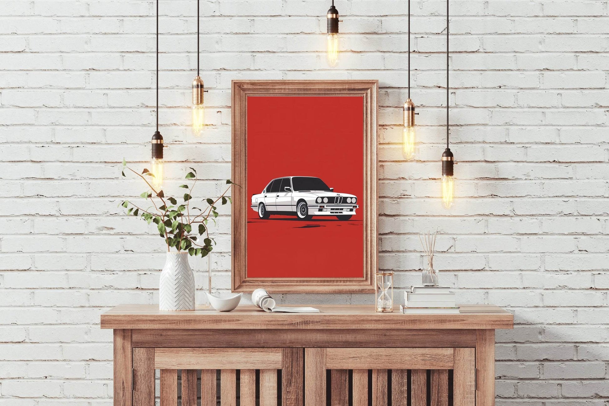 BMW E3 Classic Wall Art - beink online art store