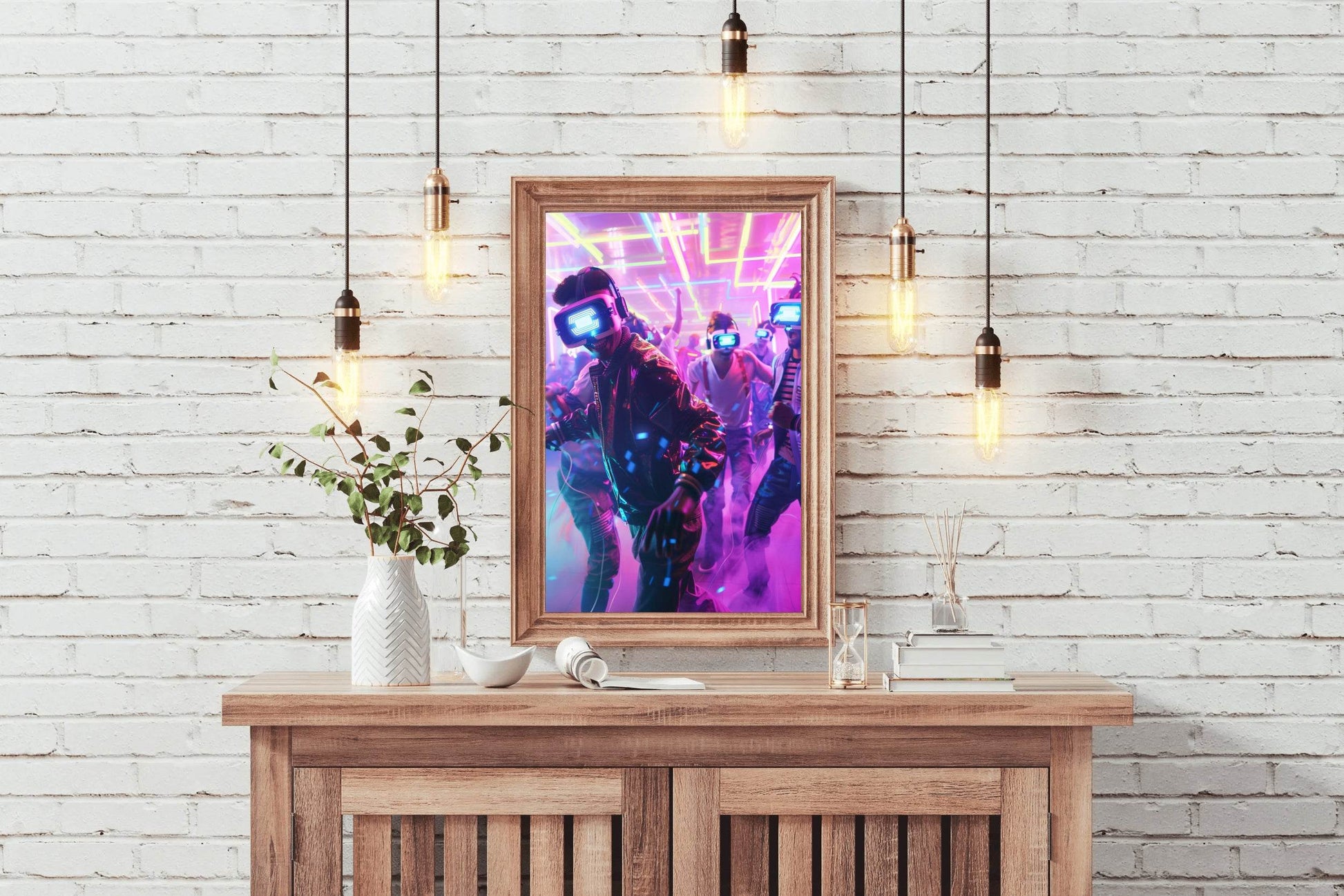 Disco With VR Wall Art - beink online art store