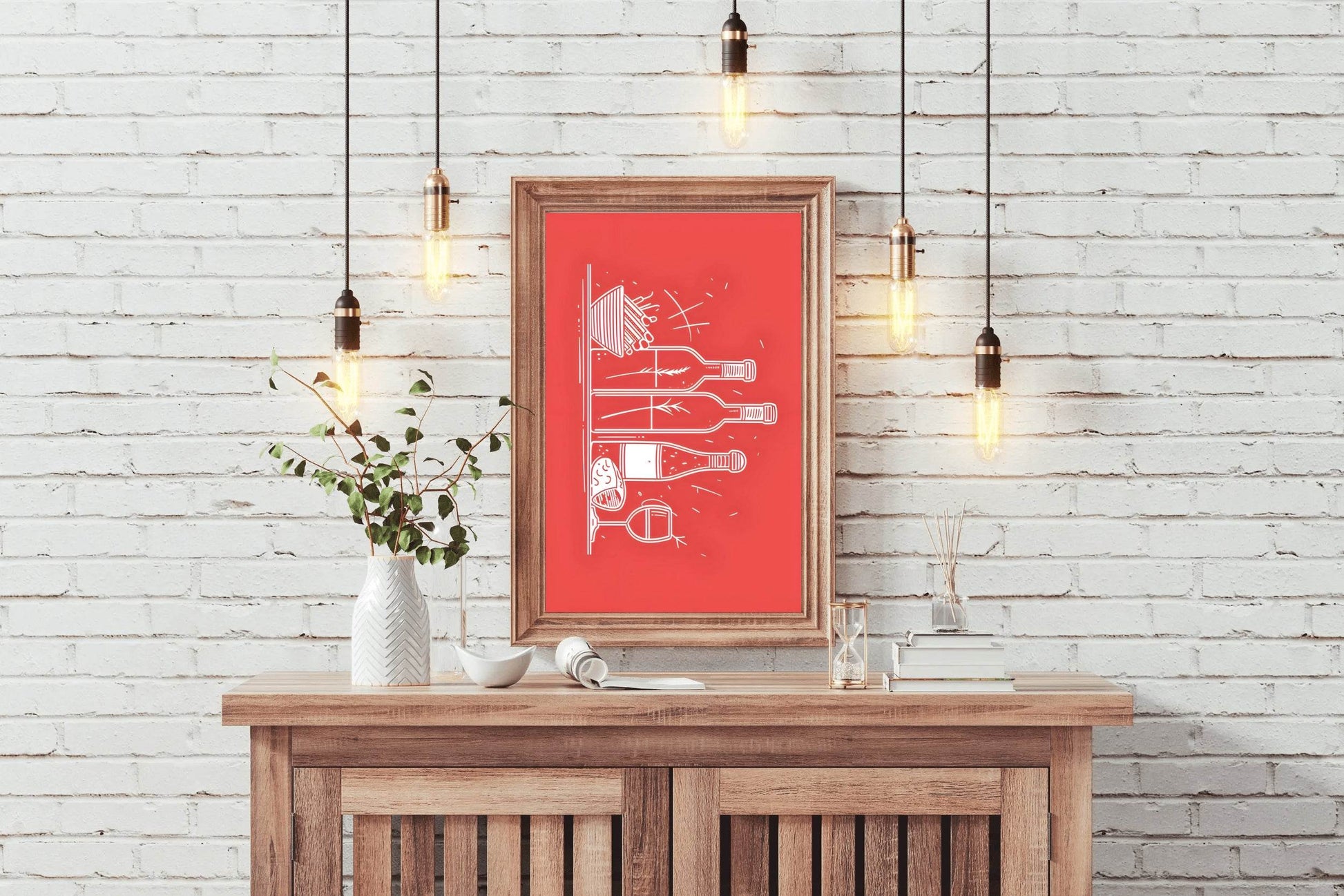 Painting Drink Bottles Wall Art - beink online art store