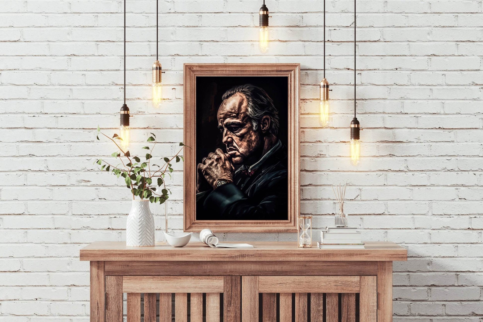 The Godfather - Don Vito Corleone Wall Art - beink online art store