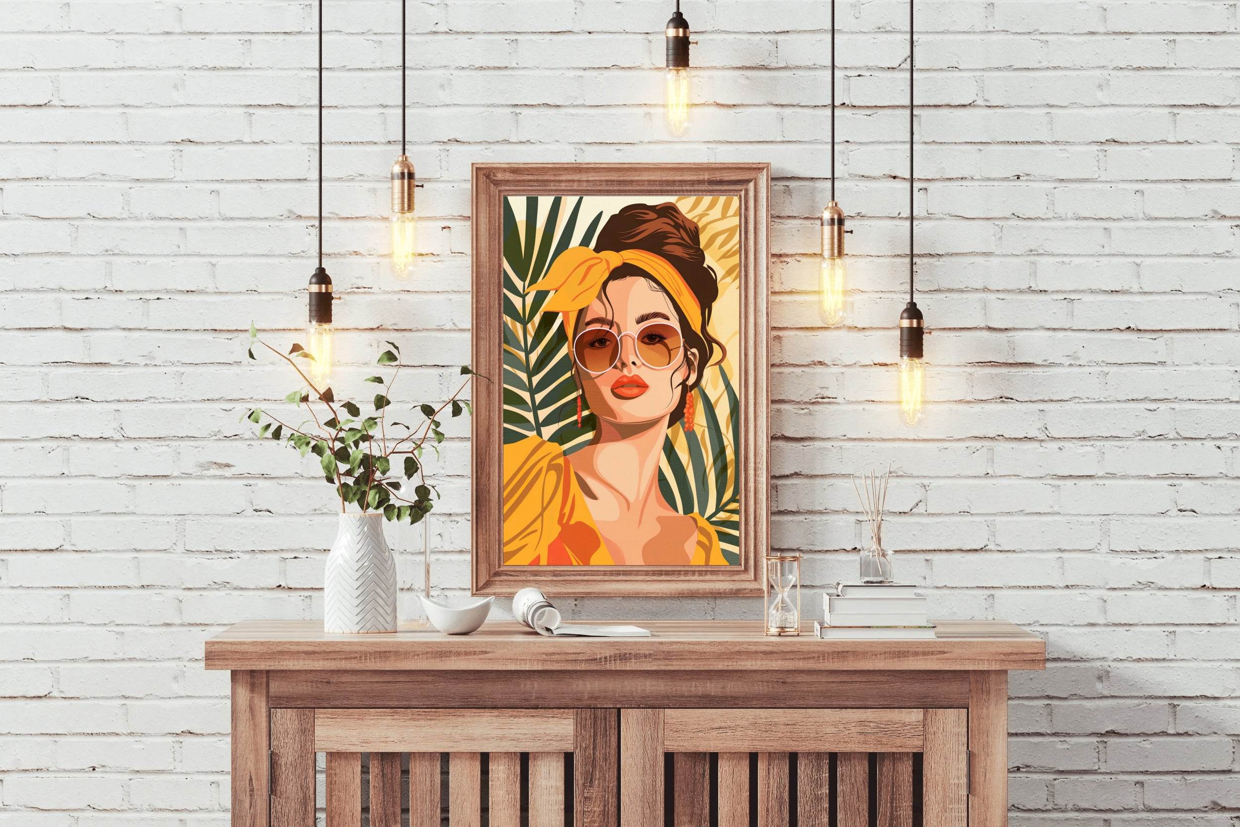 Portrait of Pure Elegance ArtWork - beink online art store