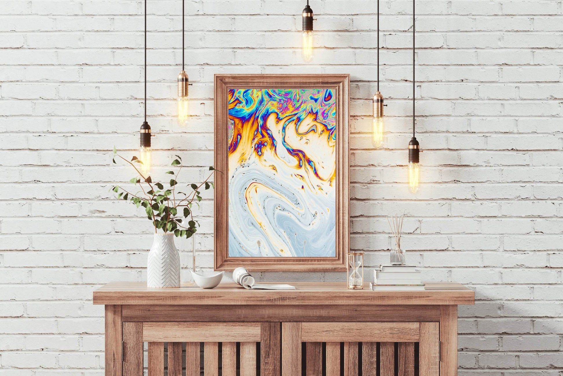 Liquid Marble Abstract Wall Art - beink online art store