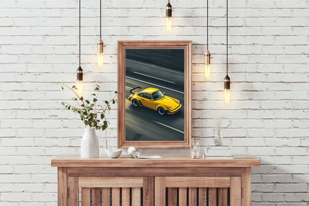 Porsche 930 Turbo Wall Art - beink online art store