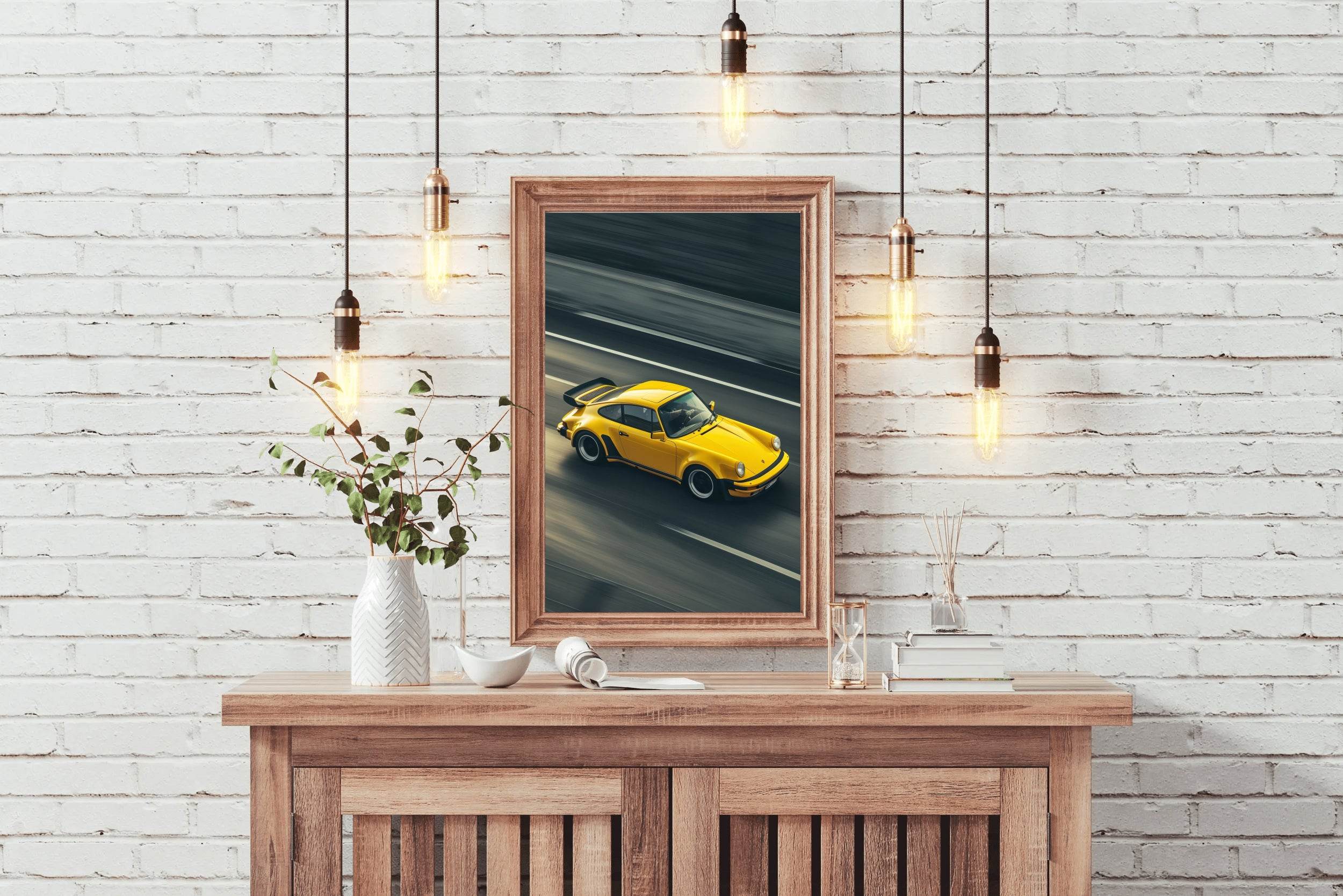 Porsche 930 Turbo Wall Art - beink online art store