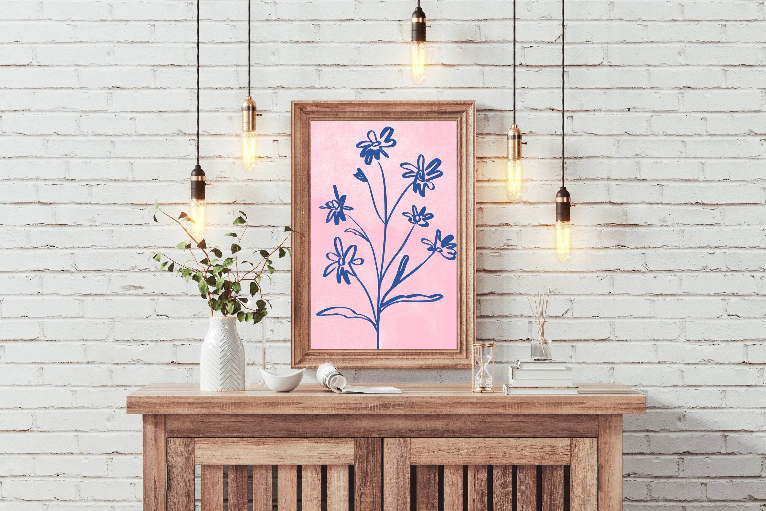 Plant Painting Wall Art - beink online art store