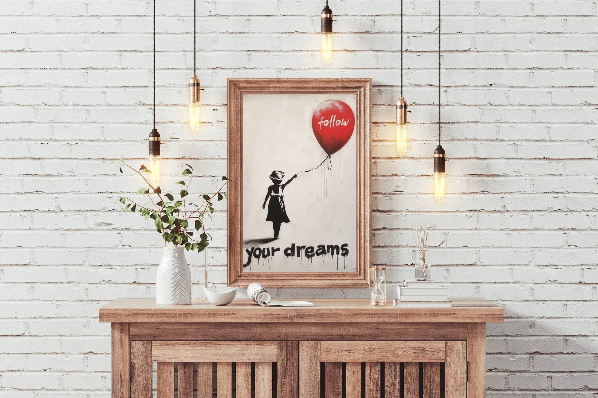 Banksy's Balloon Girl Wall Art - beink online art store