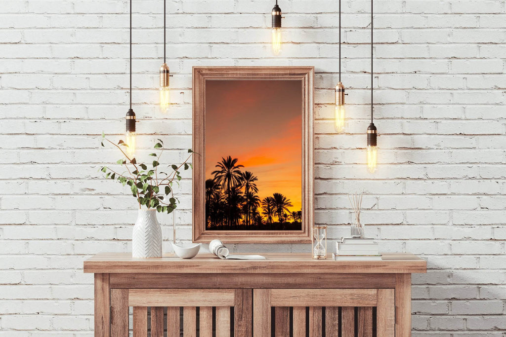 A Golden Sunset Wall Art - beink online art store