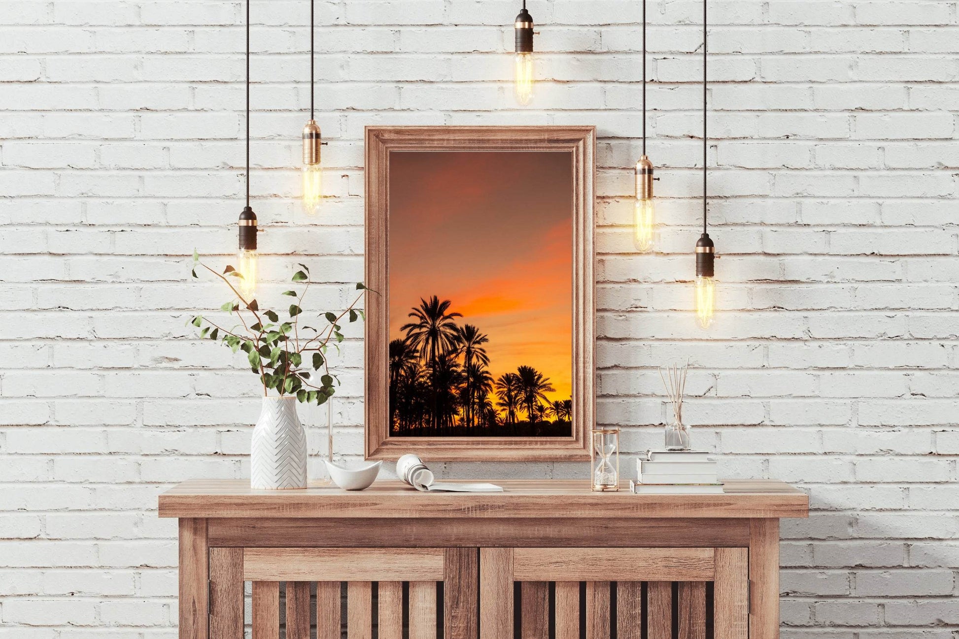 A Golden Sunset Wall Art - beink online art store