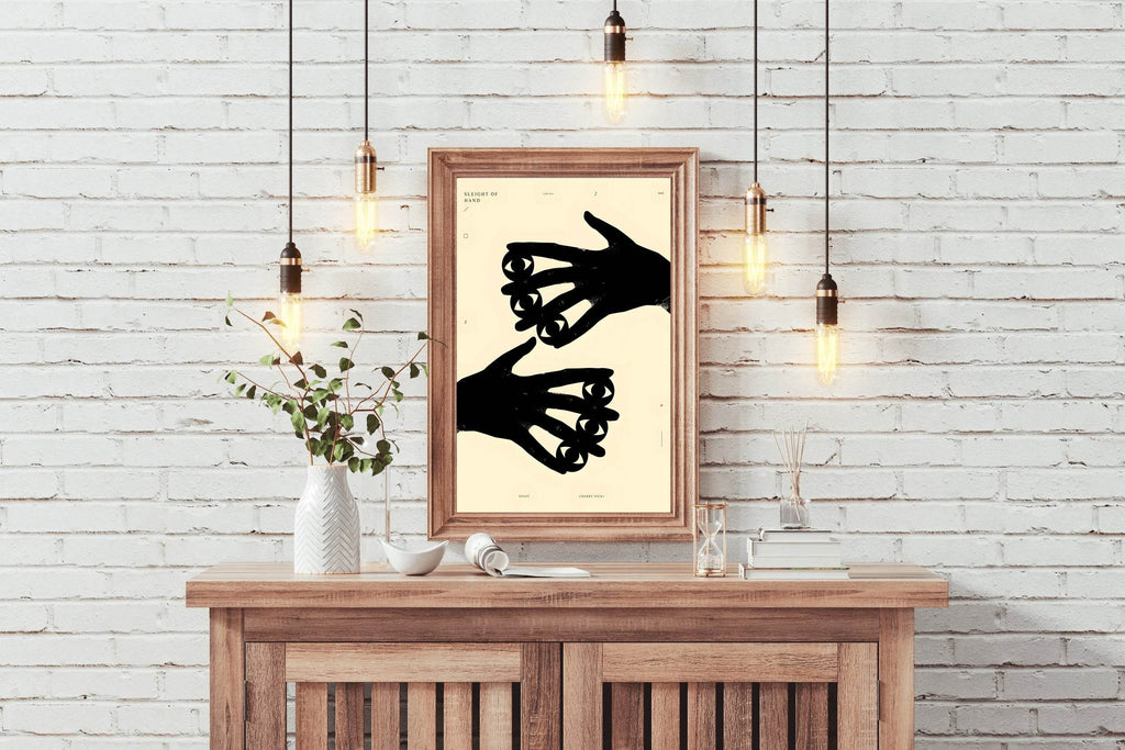Sleight of Hand Modern Wall Art - beink online art store