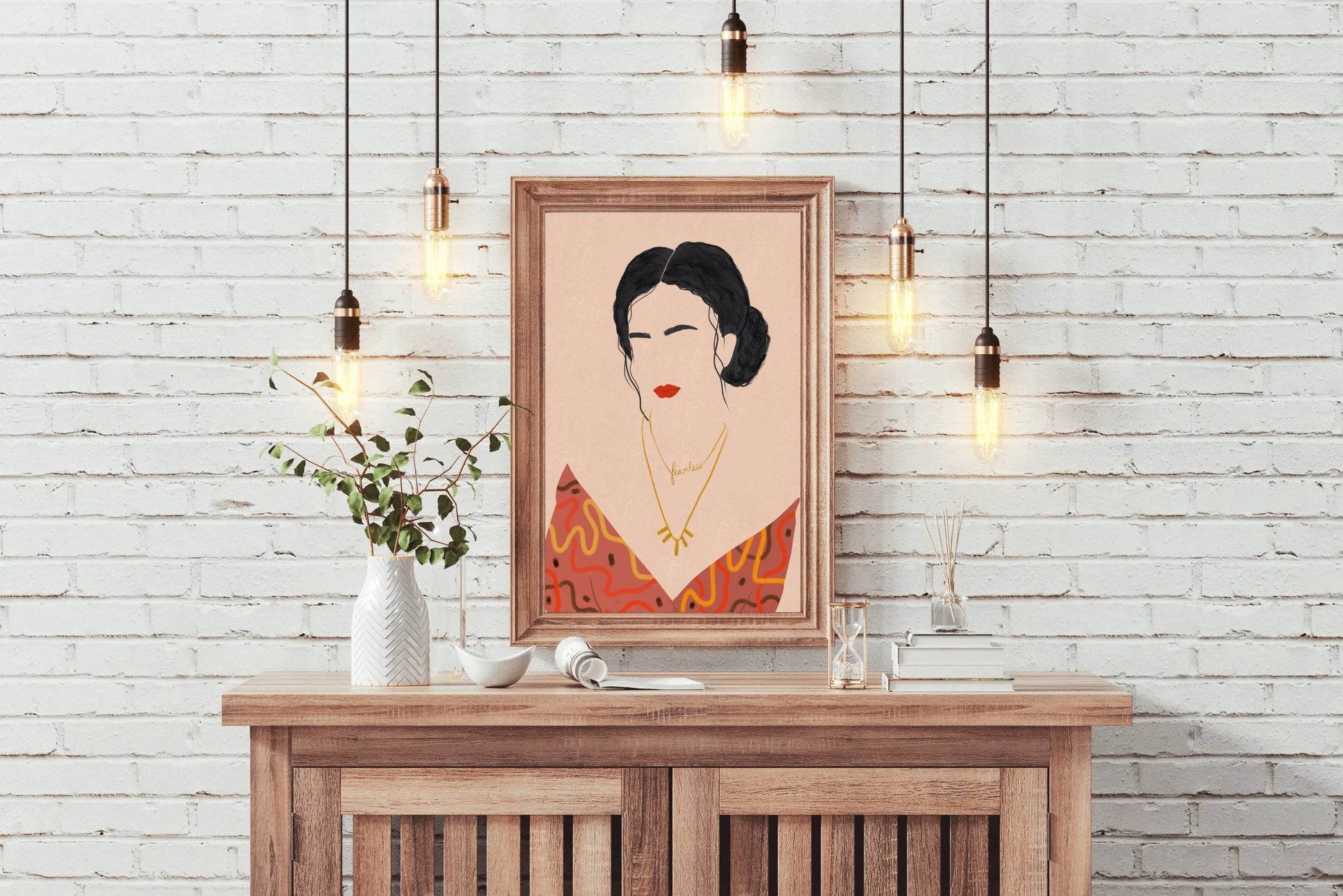 Painting A Woman Without A Face Wall Art - beink online art store