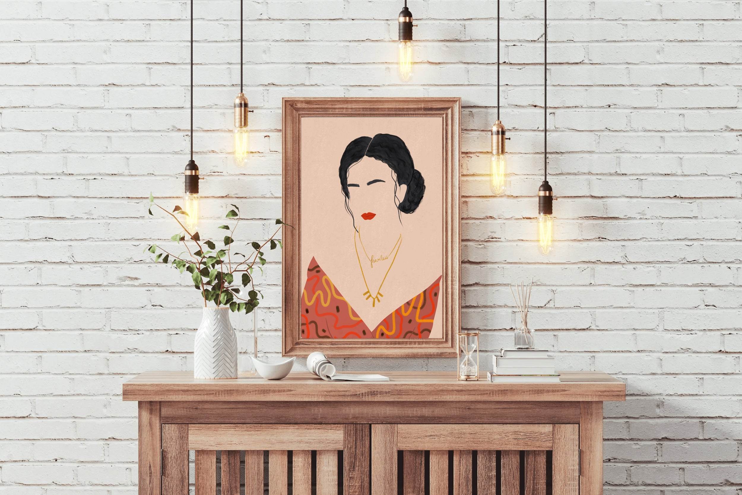 Painting A Woman Without A Face Wall Art - beink online art store