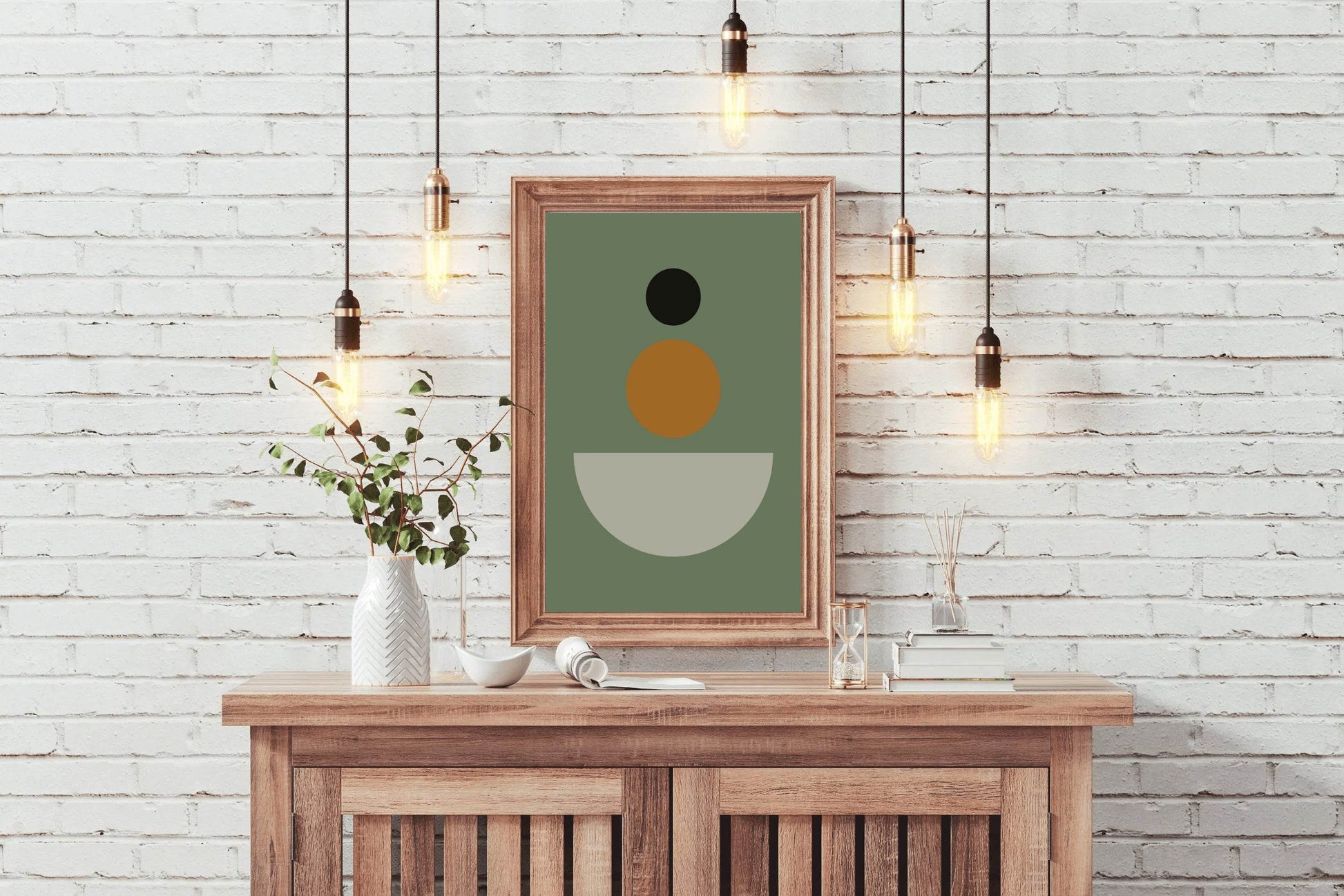 Geometric Shape Abstract Wall Art - beink online art store
