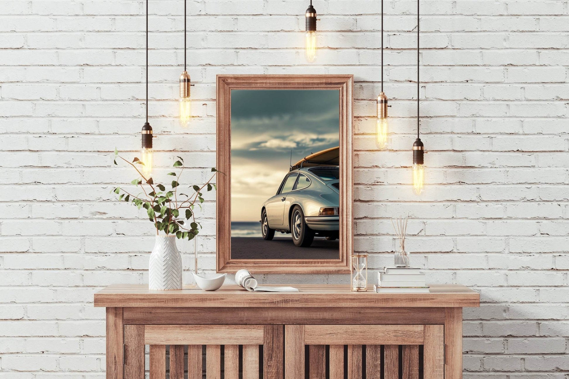 Porsche 911 Vintage Wall Art - beink online art store