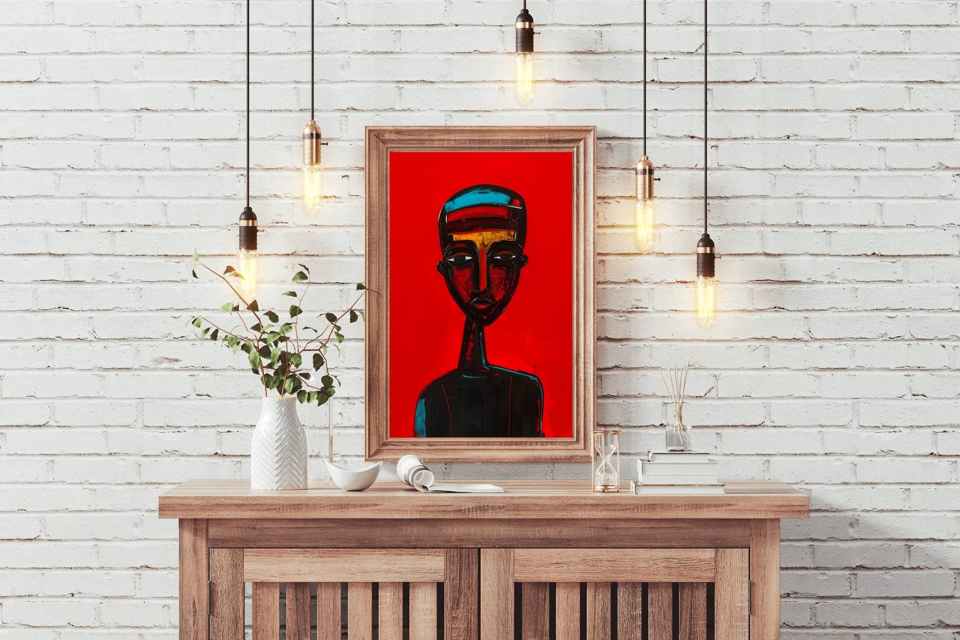 Tribal Mask Wall Art - beink online art store