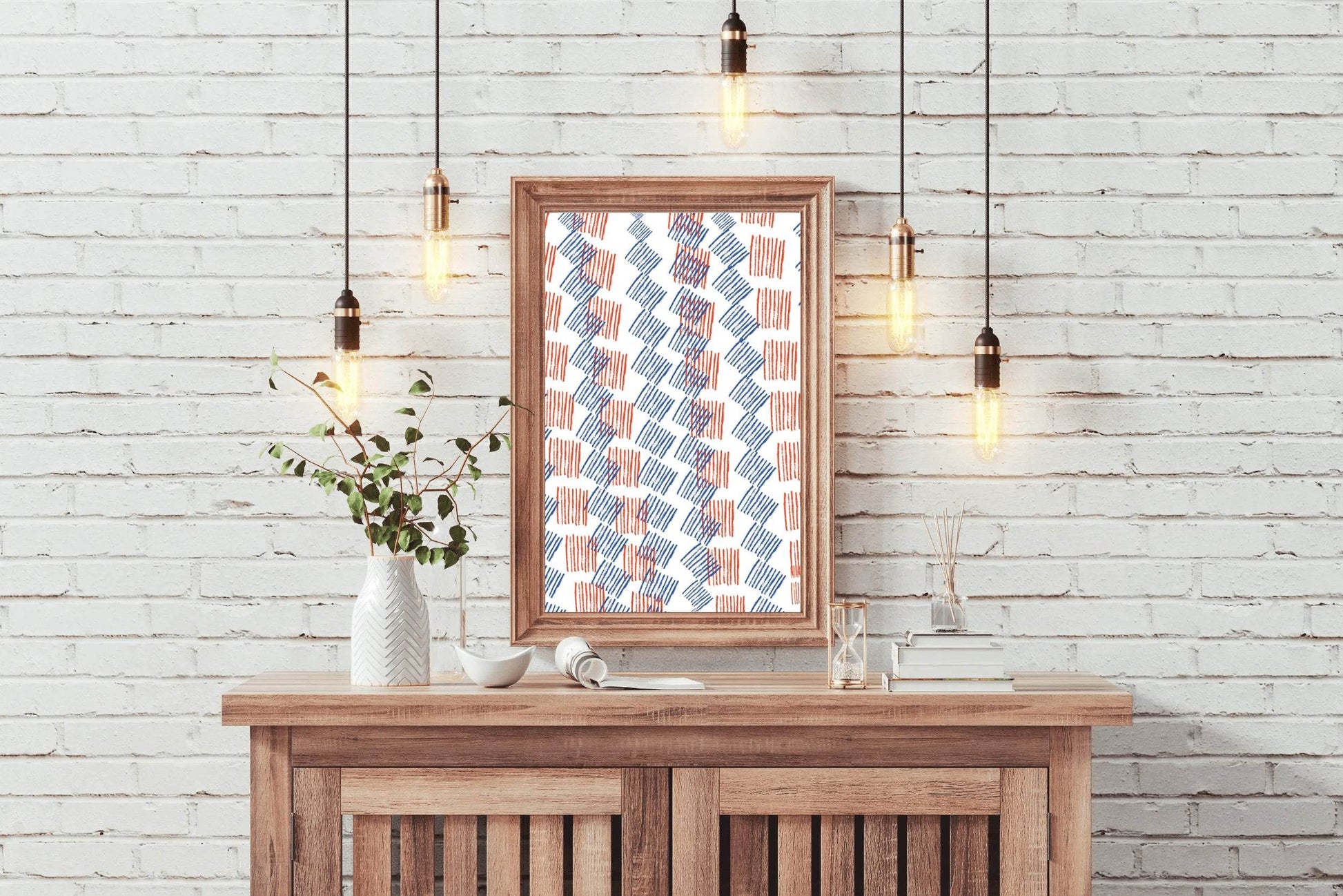 Vector Geometric Pattern Wall Art - beink online art store